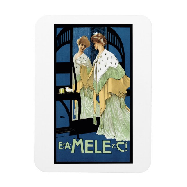 Imán Reflexión de moda (Vertical)