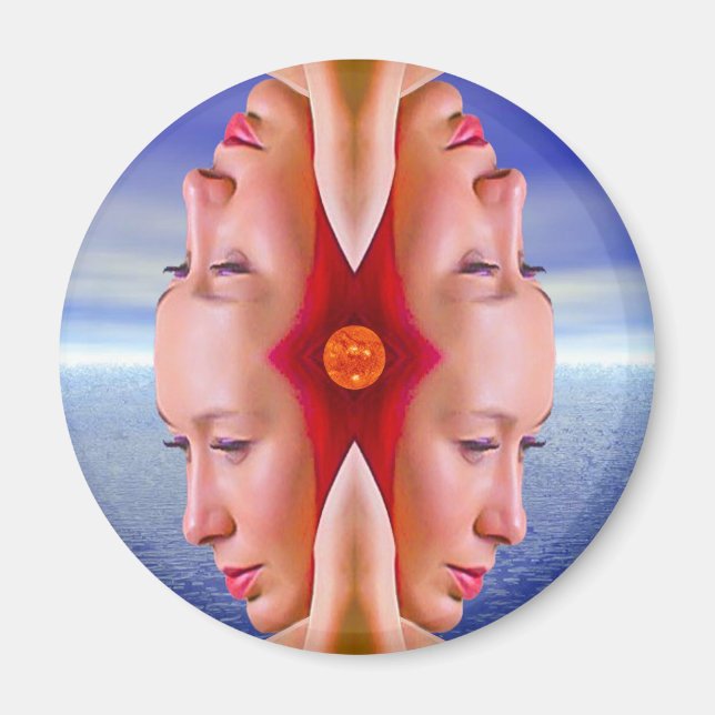 Imán Reflexión de verano (Frente)