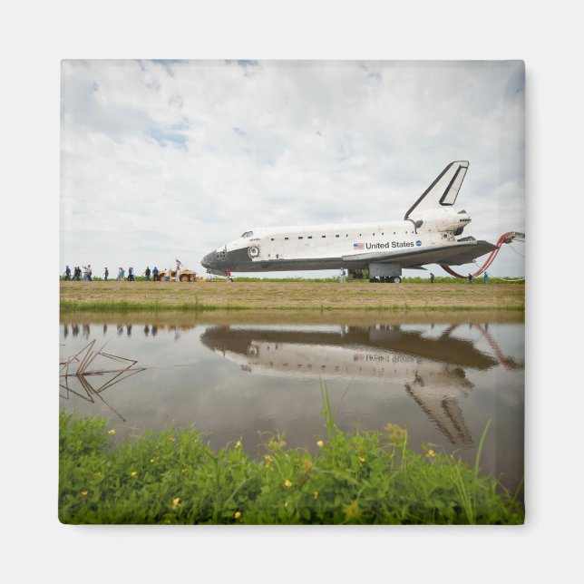 Imán Reflexión del lago (Frente)