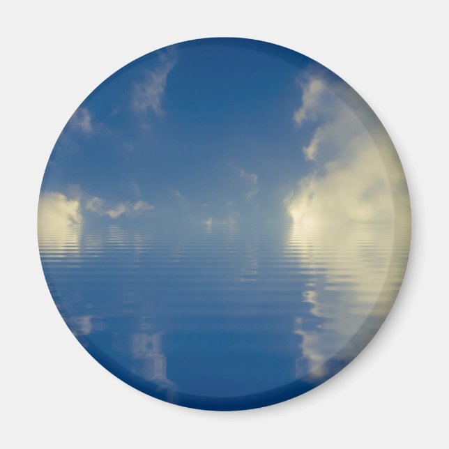 Imán Reflexión en el agua (Frente)