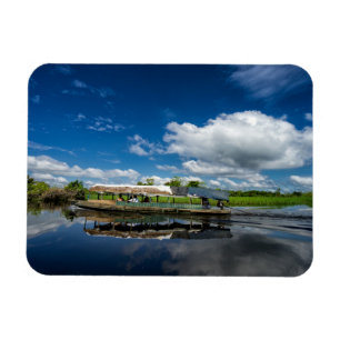 Imán Reflexión sobre barcos turísticos