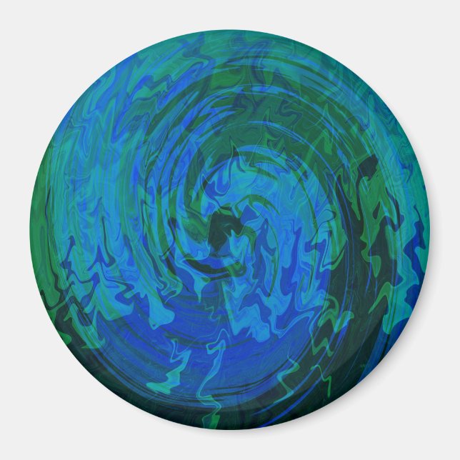 Imán Reflexiones de agua...... (Frente)