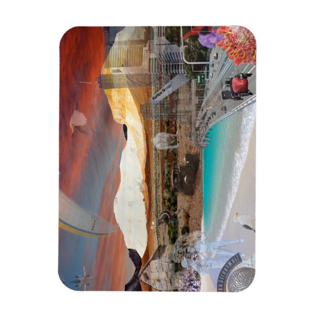 Imán REFLEXIONES DE OZ Los avances hacia Brisbane (Vertical)