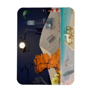 Imán REFLEXIONES DE OZ Moon Over Sand Dune