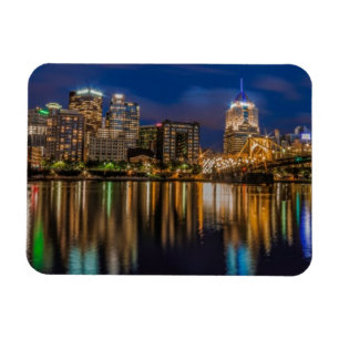 Imán Reflexiones de Pittsburgh