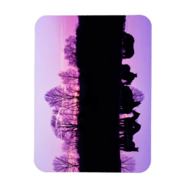 Imán Reflexiones Friesias al atardecer