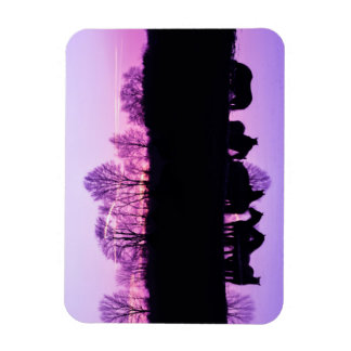 Imán Reflexiones Friesias al atardecer