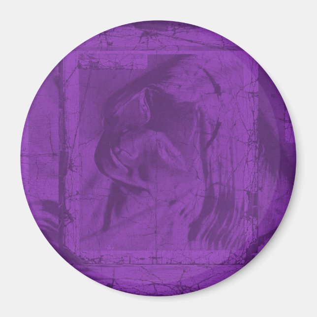 Imán Reflexiones moradas (Frente)