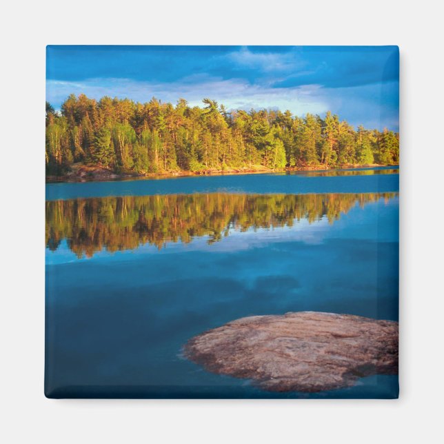 Imán Reflexiones nocturnas en las aguas fronterizas (Frente)