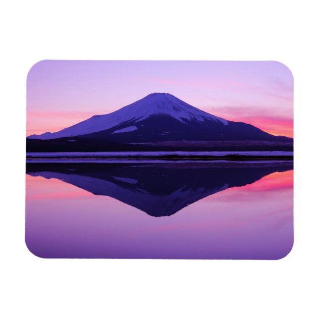 Imán Reflexiones sobre el agua | Sakasa-Fuji (Horizontal)