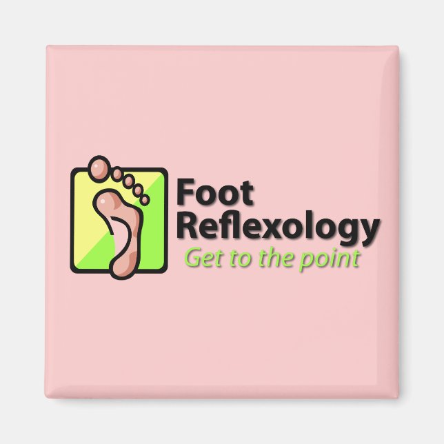 Imán Reflexología de los pies (Frente)