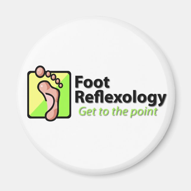 Imán Reflexología de los pies (Frente)