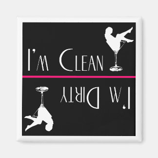 Imán Refrigeración por lavavajillas: Chica sucio