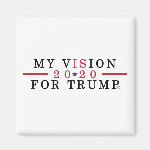 Imán Refrigerador cuadrado de Trump Supporter 2020