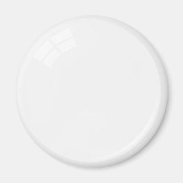 Imán Refrigerador de bolas de billar blanco