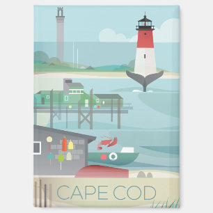 Imán Refrigerador de Cod de Cabo
