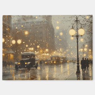 Imán Refrigerador de cristal de los años 1920