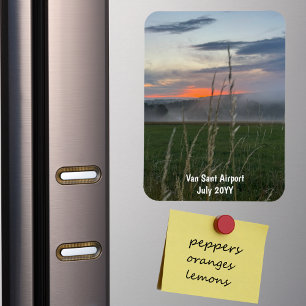 Imán Refrigerador de Foto de Vacaciones Familiares Pers