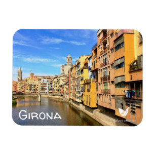 Imán Refrigerador de Girona por Velvet Escape