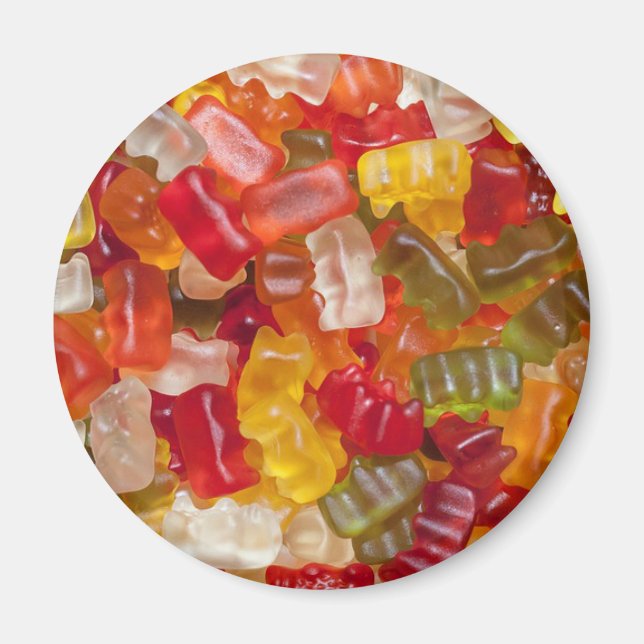 Imán Refrigerador de Gummy Candies (Frente)