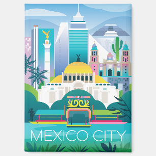 Imán Refrigerador de la Ciudad de México