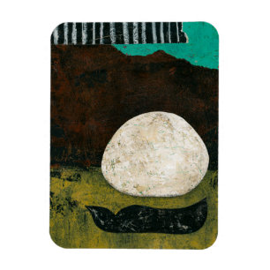 Imán Refrigerador de la Luna de Cosecha