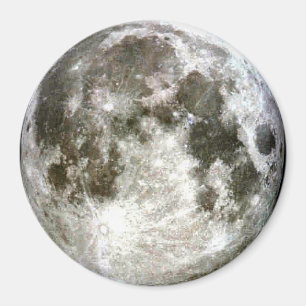 Imán Refrigerador de la Luna Llena