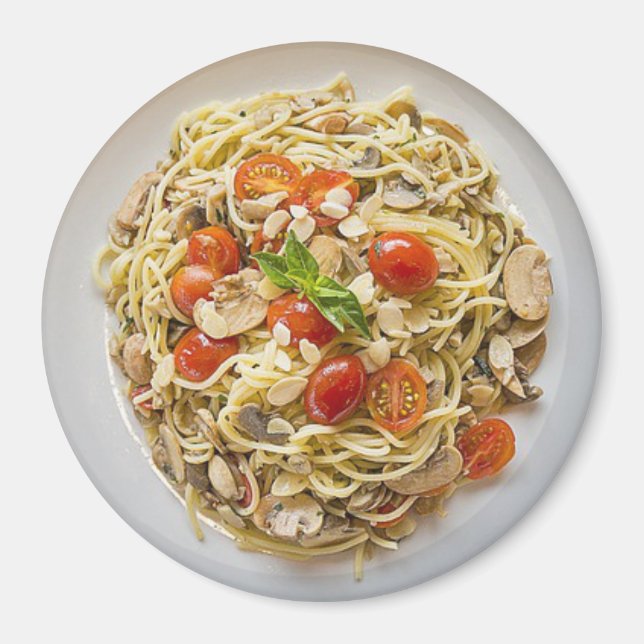 Imán Refrigerador de tomadores de cerezo de bolas de pa (Frente)