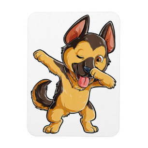 Imán Refrigerador del Pastor Alemán