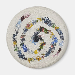 Imán Refrigerador espiral colorido