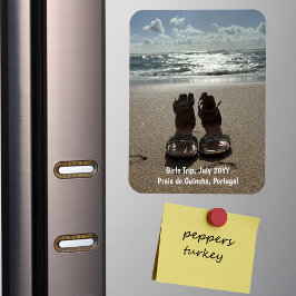 Imán Refrigerador fotográfico de vacaciones para famili