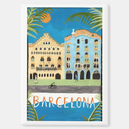 Imán Refrigerador magnate de Barcelona