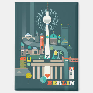 Imán Refrigerador magnate de Berlín
