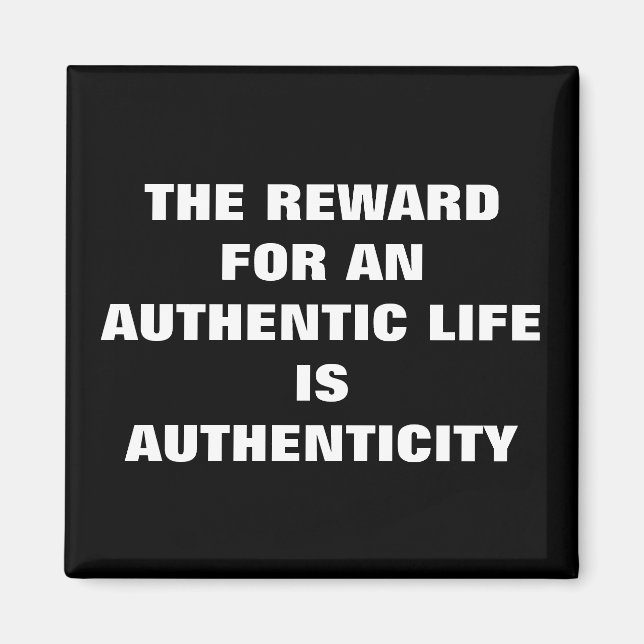 Imán Refrigerador magnate - Negro/Blanco (Frente)