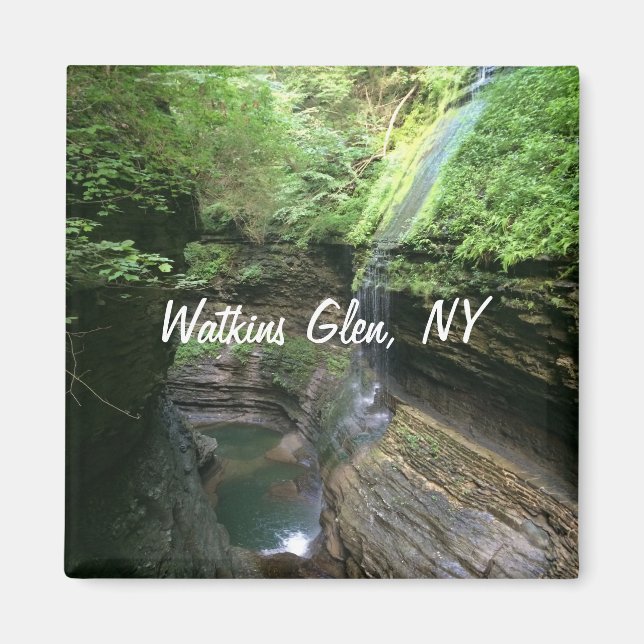 Imán Refrigerador magnate Watkins Glen (Frente)