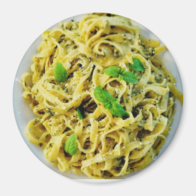 Imán Refrigerador Magnet: Pasta Fettucine (Frente)
