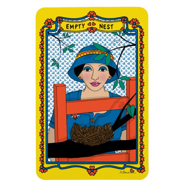 Imán Refrigerador Nest_B_4x6 vacío (Vertical)