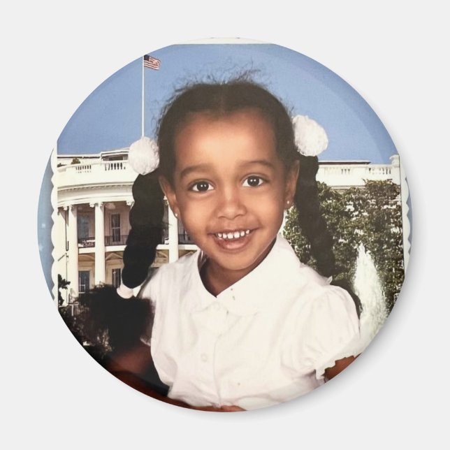 Imán Refrigerador personalizado de foto de personalizad (Frente)