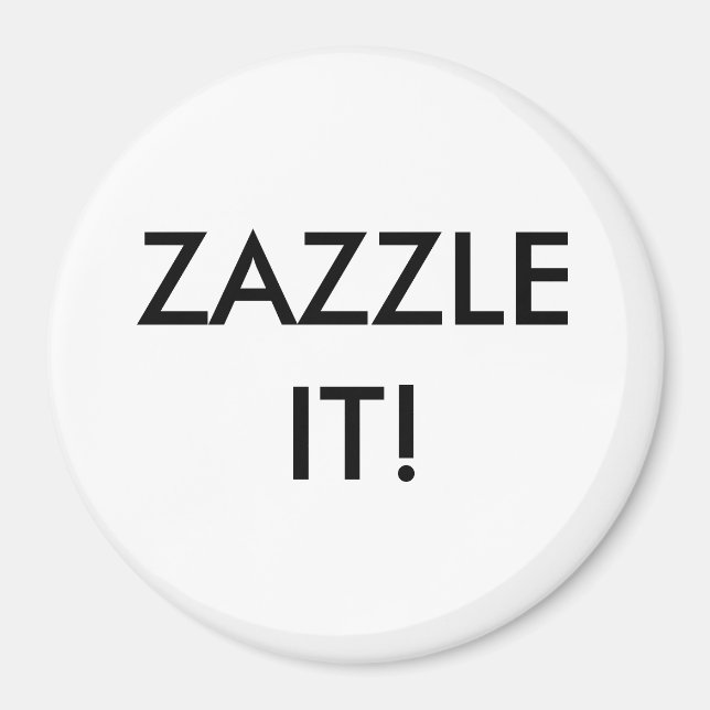 Imán Refrigerador personalizado personalizado Magnet Bl (Frente)