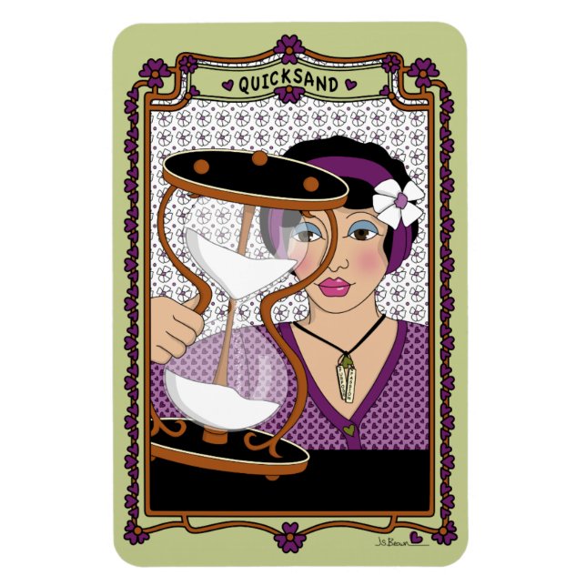 Imán Refrigerador Quicksand_A_4x6 (Vertical)