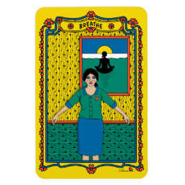 Imán Refrigerador Refrigerador Breathe_B_4x6