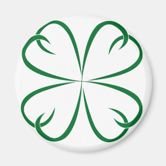 Imán Refrigerador Tribal Shamrock
