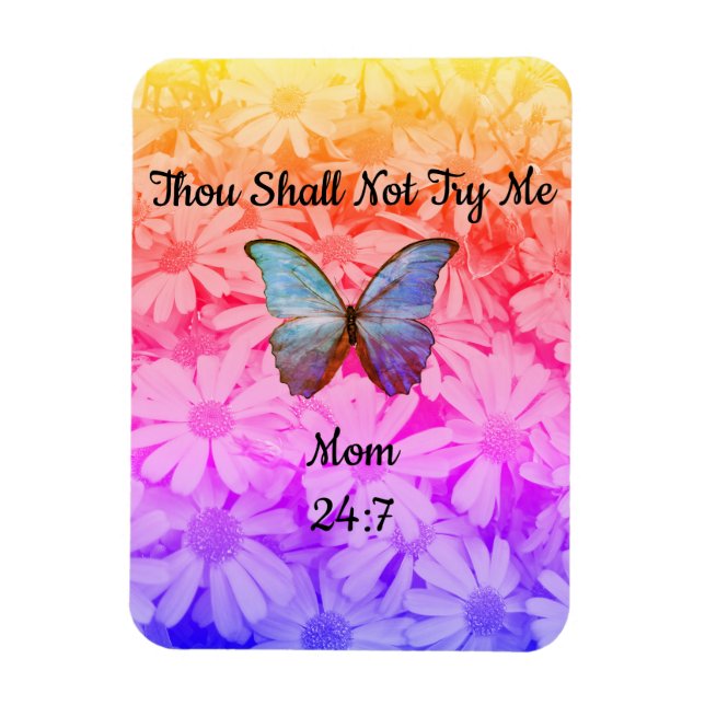 Imán Refrigerator Magnet No Me Intentarás (Vertical)