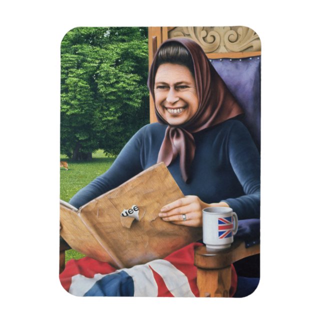 Imán Refugiado de Inglaterra en 1975 (Vertical)