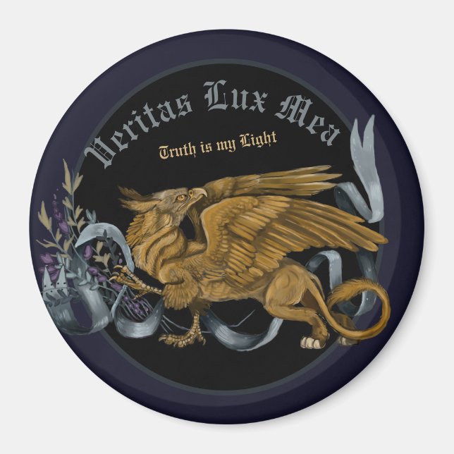 Imán Regal Gold Griffin (Frente)