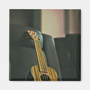 Imán regalo acústico de guitarra eléctrica de bajo