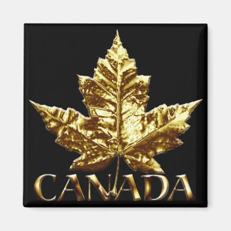 Imán Regalo Canada Souvenir Fridge Magnet Gold Canada