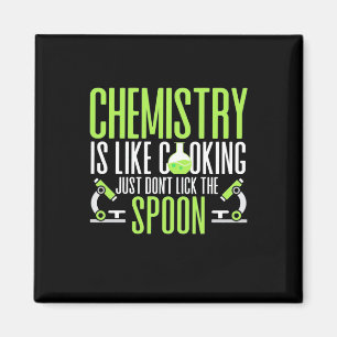 Imán Regalo científico   La Química Es Como La Cocina