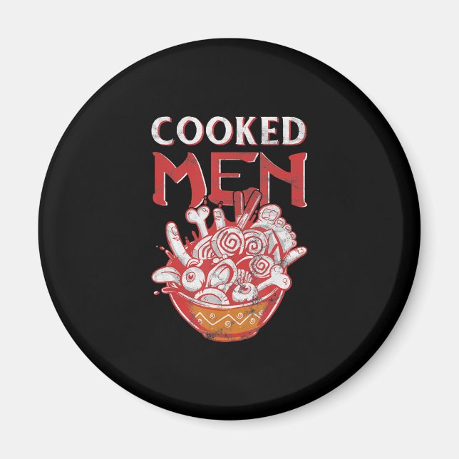 Imán Regalo cocinado con humor para bollos de comida ja (Frente)