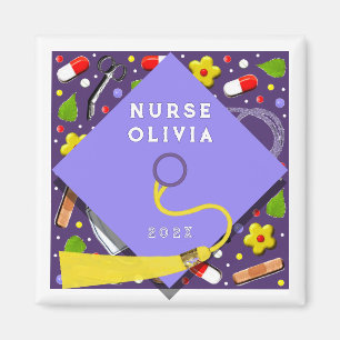 Imán Regalo conmemorativo de graduación de enfermería